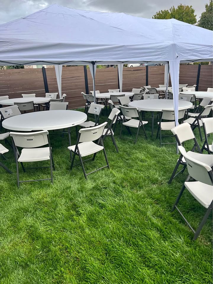 Make Money Renting Out Party Tents, Tables, and Chairs